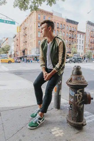 green sneakers outfit men|lime green athletic shoes men.